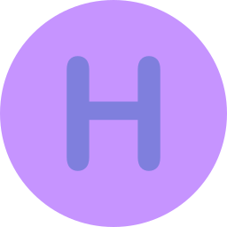 Letter h icon