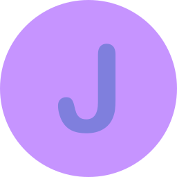 Letter j icon