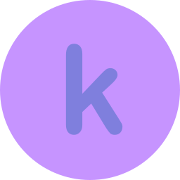 Letter k icon