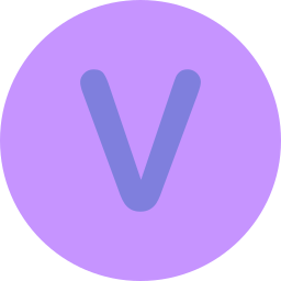 Letter V icon