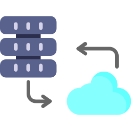 Cloud server icon