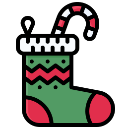 Candy cane icon