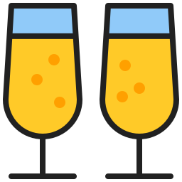 champagnerglas icon