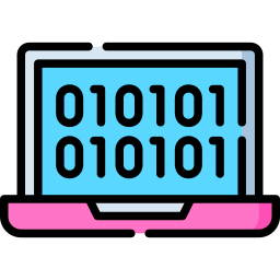 Binary code icon