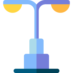 Éclairage public Icône