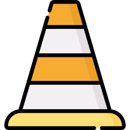 cone de tráfego Ícone