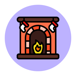 Fireplace icon