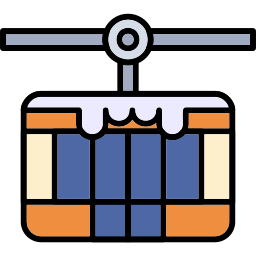 Cable car icon