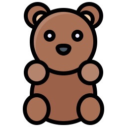 urso teddy Ícone