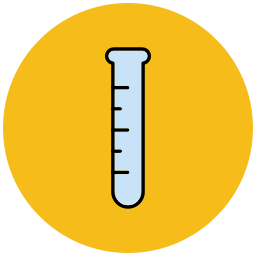 Test tubes icon