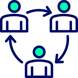 zusammenarbeit icon