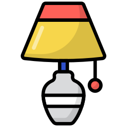 Table lamp icon