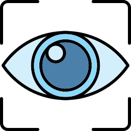 Eye scanner icon