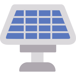 Solar panel icon