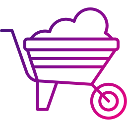 Wheelbarrow icon