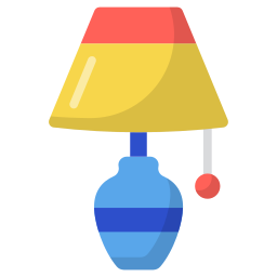 Table lamp icon