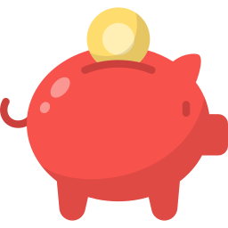 Piggy bank icon