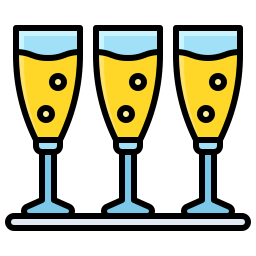 champagnerglas icon