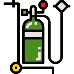 bouteille d'oxygène Icône