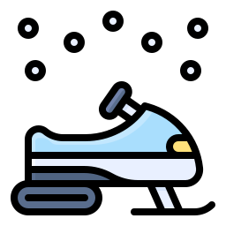 Snow bike icon