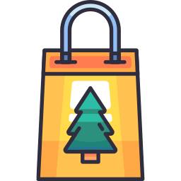 Shop bag icon