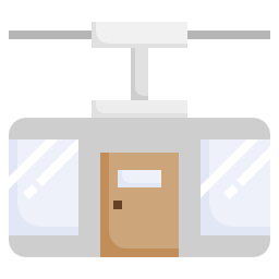 Cable car icon