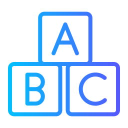 Abc block icon