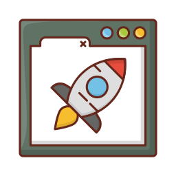 raketenstart icon