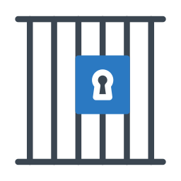 Prison cell icon