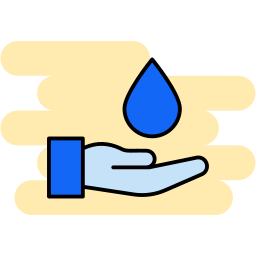 Water saving icon