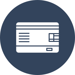 Card payment icon