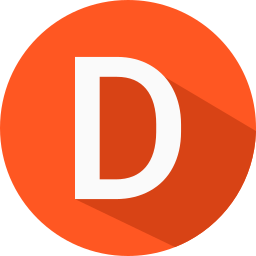 Letter D icon