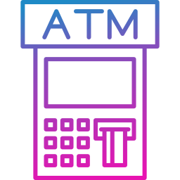 Atm machine icon