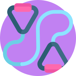 Resistance band icon