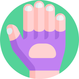 Hand glove icon