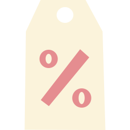 Discount label icon