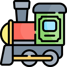 Toy train icon