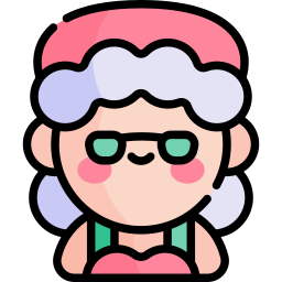 Summer mrs claus icon