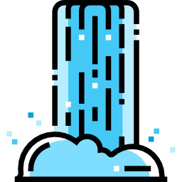 Waterfall icon