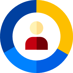 diagramme circulaire Icône