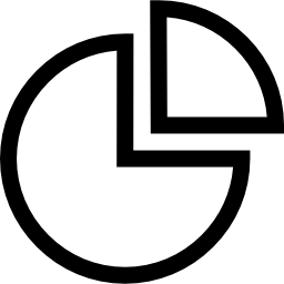 diagramme circulaire Icône