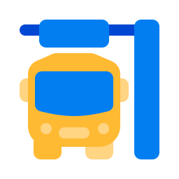 Bus station icon