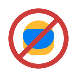 No helmet icon