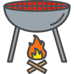 BBQ grill icon