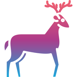 cerf Icône