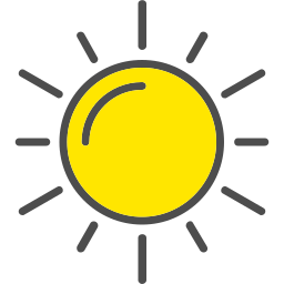 Sun icon