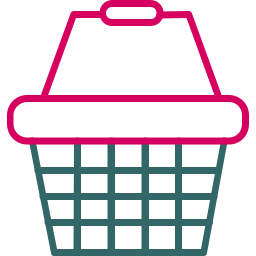 Shopping basket icon