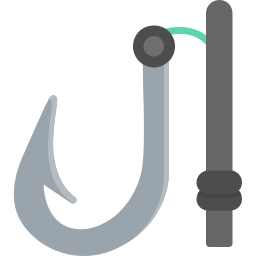 Fishing hook icon