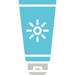 protezione solare icona