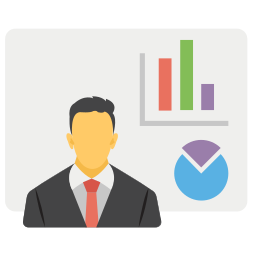 Business analyst icon